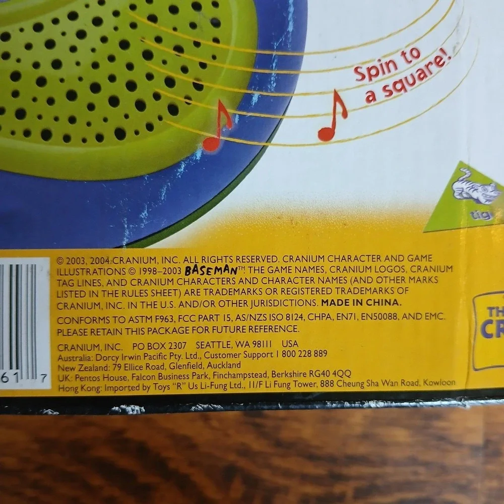 Cranium Hullabaloo Children's Game COMPLETE 2004 Kids Tested Works Vintage